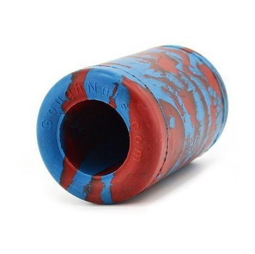 GoughNuts K9 Kanolli Interactive Dog Toy, Blue & Red 5 Inch