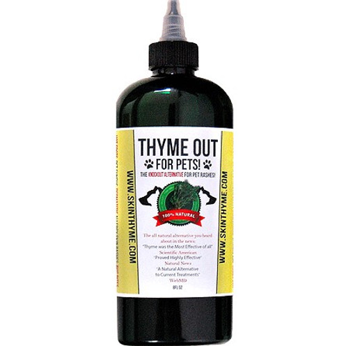 THYME OUT Knockout Alternative Pet Skin Relief Liquid 8oz