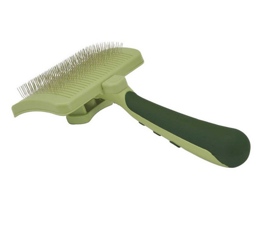 Safari Self-Cleaning Slicker Brush for Medium Dogs