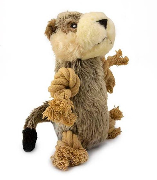 SteelDog Roper Meerkat Rope & Plush Dog Toy