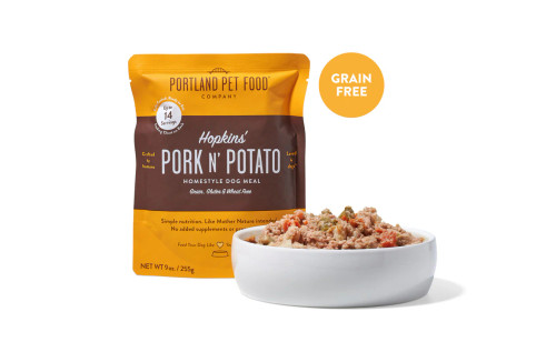 Portland Pet Food Company Hopkins' Pork N' Potato Dog Food 9oz