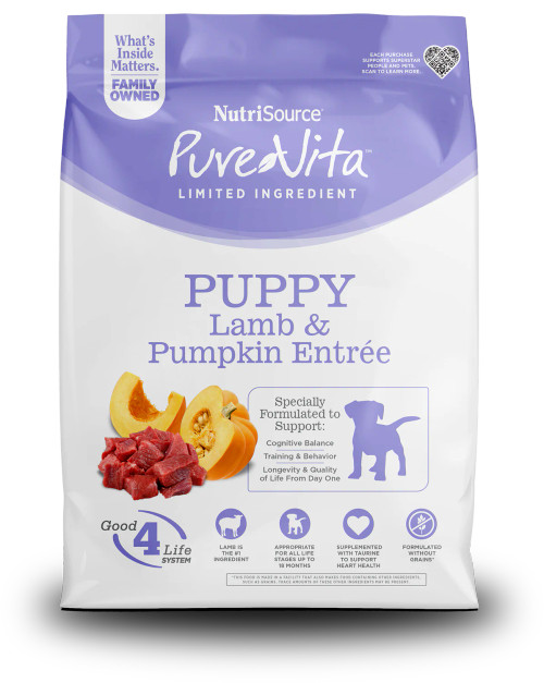 PureVita Lamb & Pumpkin Puppy Formula Dry Dog Food
