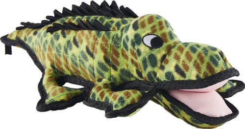 Tuffy's Gary Gator Tough Plush Dog Toy