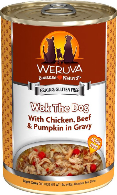 Weruva Classic Grain-Free Wok the Dog Canned Dog Food 14oz