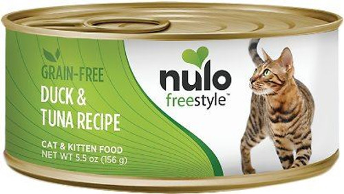 Nulo Freestyle Grain-Free Duck & Tuna Recipe Cat Canned Food 5.5oz