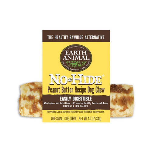 Earth Animal No-Hide Peanut Butter Recipe Dog Chew