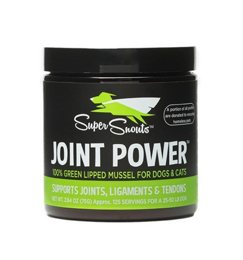 Super Snouts Joint Power 100% Green Lipped Mussel Dog & Cat Supplement