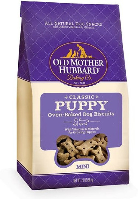 Old Mother Hubbard Classic Oven-Baked Dog Biscuits Puppy Mini 20oz