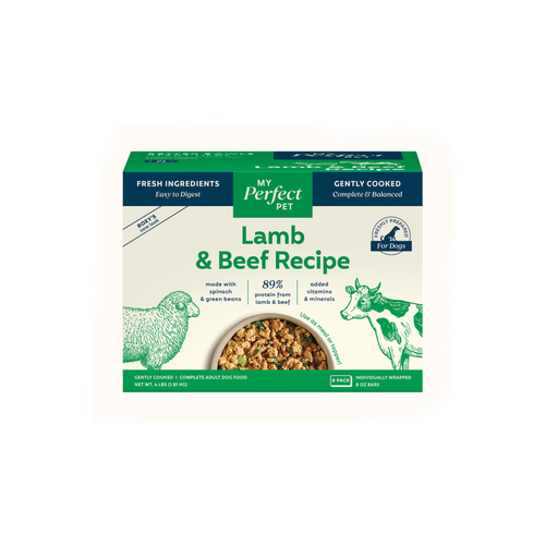My Perfect Pet Lamb & Beef Grain-Free Blend Frozen Dog Food 4lb