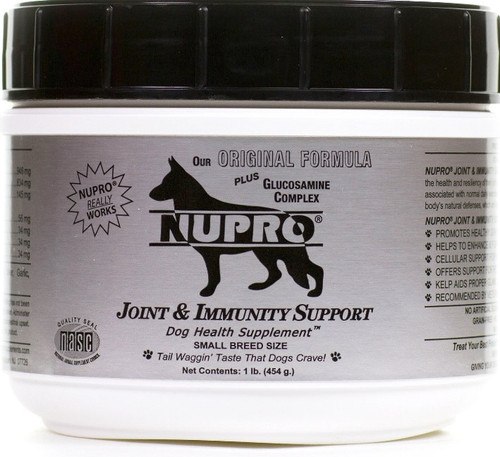 NUPRO Original Natural Joint & Immunity Support Small Dog Supplement 1lb
