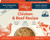 My Perfect Pet Boomer's Chicken & Beef Blend Frozen Dog Food 4lb