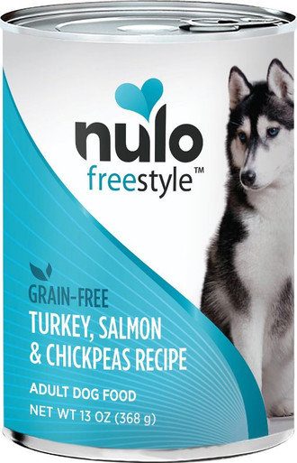Nulo Freestyle Grain-Free Turkey, Salmon & Chickpeas Recipe Canned