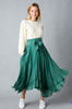 It's Magic Ruffle Flutter Skirt in Green