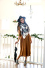 T Shirt Swing Dress Coffee *Long Sleeve*