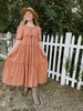 Wishful Thinking Dress *Light Terracotta*