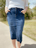 Hailey Denim Skirt *Indigo*