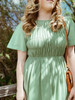 Getting Over You Mint Smocked Knit Dress (Final Sale)