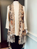 Leopard Lace Vest