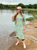 Modest Dolman Style Swim Dress *Feminine Floral* FINAL SALE