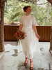 Summer Paradise White Dotted Swiss Dress *FINAL SALE*