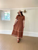 Allie Smocked Dress *Terracotta*