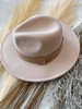 Melissa Boutique Felt Brim Hat *Beige*