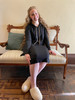 Comfy Vibes Loungewear Hoodie Dress *Black*