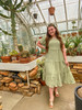 Evelyn Tiered Dress *Sage* FINAL SALE