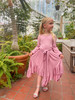 Gabriella Girls High Low Ruffle Dress 