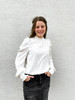 Laura Tie Blouse *White*