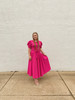Kadie Circle Skirt Dress *Hot Pink*