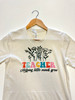Helping Little Minds Grow Short Sleeve Tshirt *Cream*