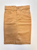 Colored Denim Skirt Khaki*Girls*