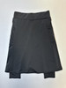 Athletic Skirt Hidden Leggings Side Pockets *Charcoal Gray*