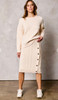 Emilee Cable Knit Sweater Top *Cream*
