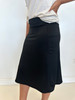 Athletic Skirt Hidden Leggings & Side Pockets *Black*