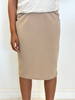 Klassy Girl Original Pencil Skirt *Cream Textured*