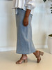 Denim Maxi Skirt - Light