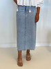 Denim Maxi Skirt - Light