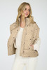 Bow Detail Puffer Vest