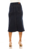 Bree Flared Denim Skirt *Dark Stone Wash* Bree Flared Denim Skirt *Dark Stone Wash*