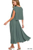 Tasha Two Peice Skirt Set *Jade*