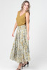 Tiered Boho Maxi Skirt *Pistachio*