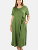 Summer Special T Shirt Dress Kiwi