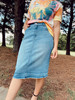 Emma Denim Skirt Light Wash *Juniors*