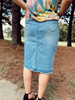 Emma Denim Skirt Light Wash *Juniors*