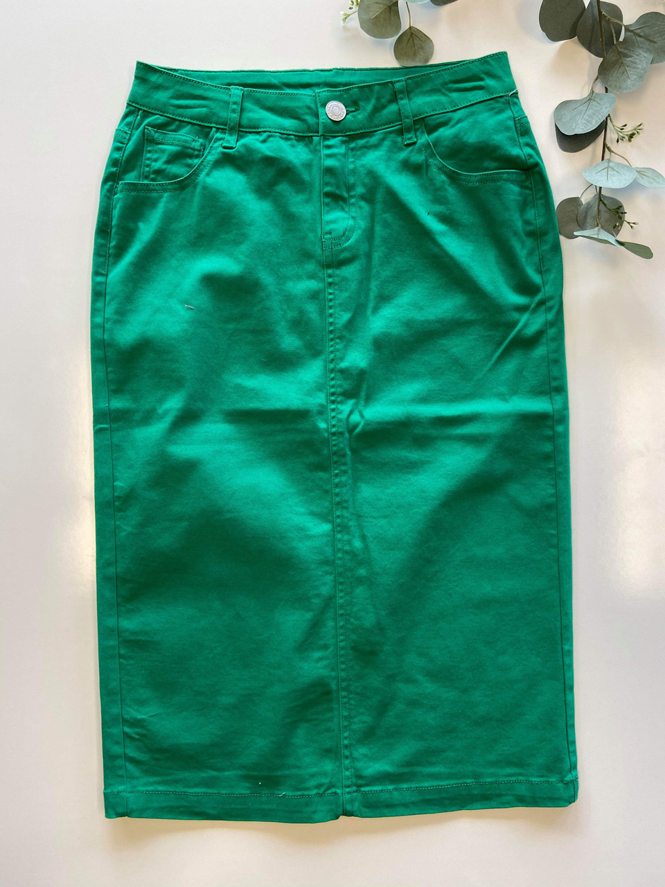 Green clearance skirt ladies