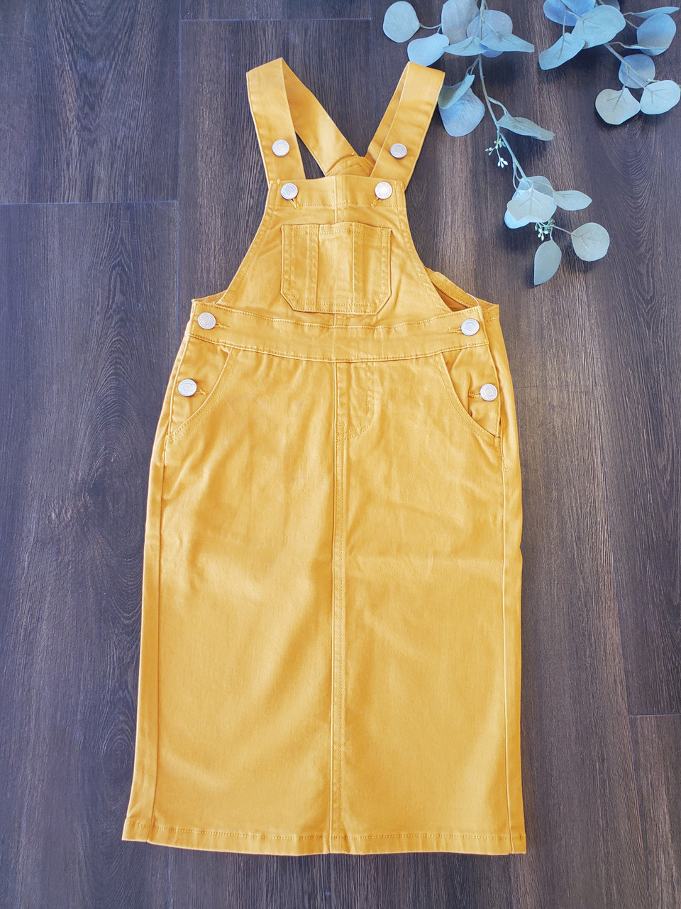 mustard jumper dress