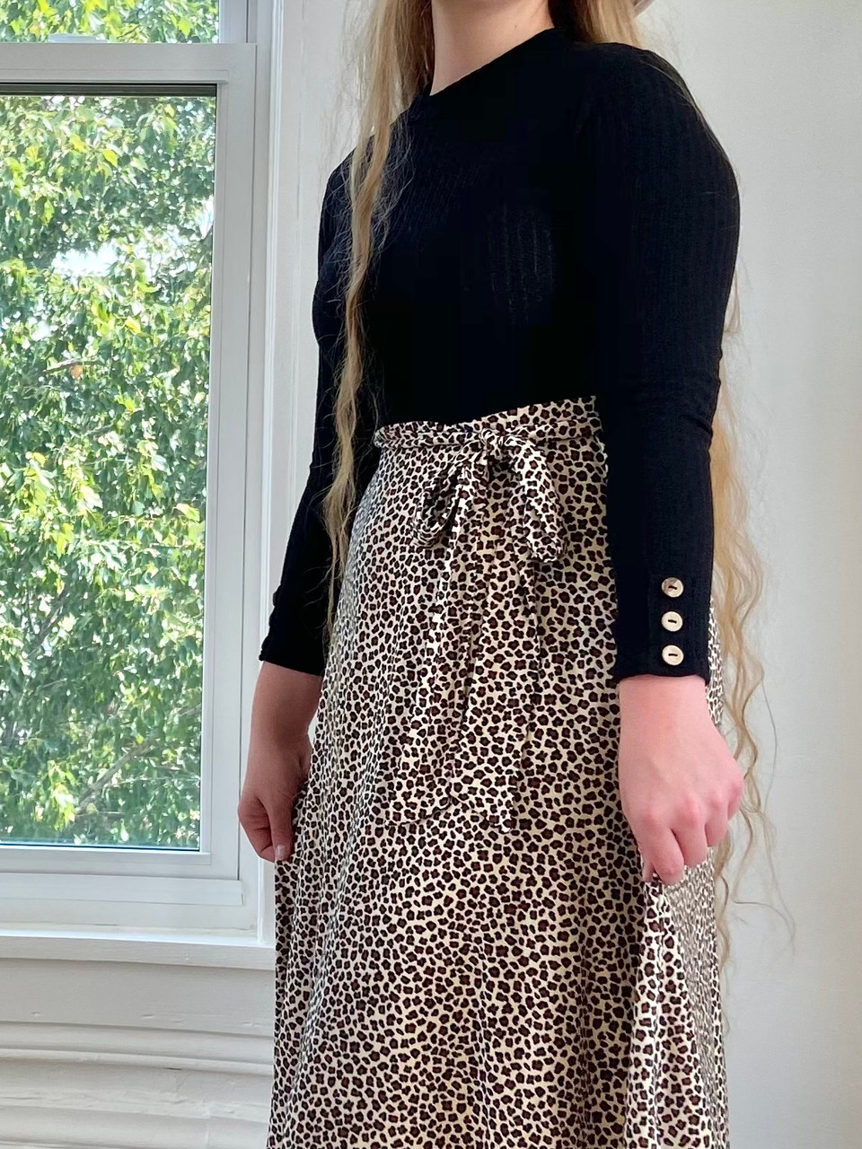 Falling For You Cheetah Print Dress *Black* - The Klassy Girl Boutique