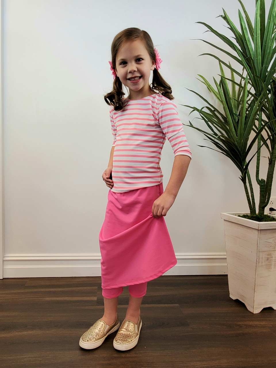 Girls sales swim skirt